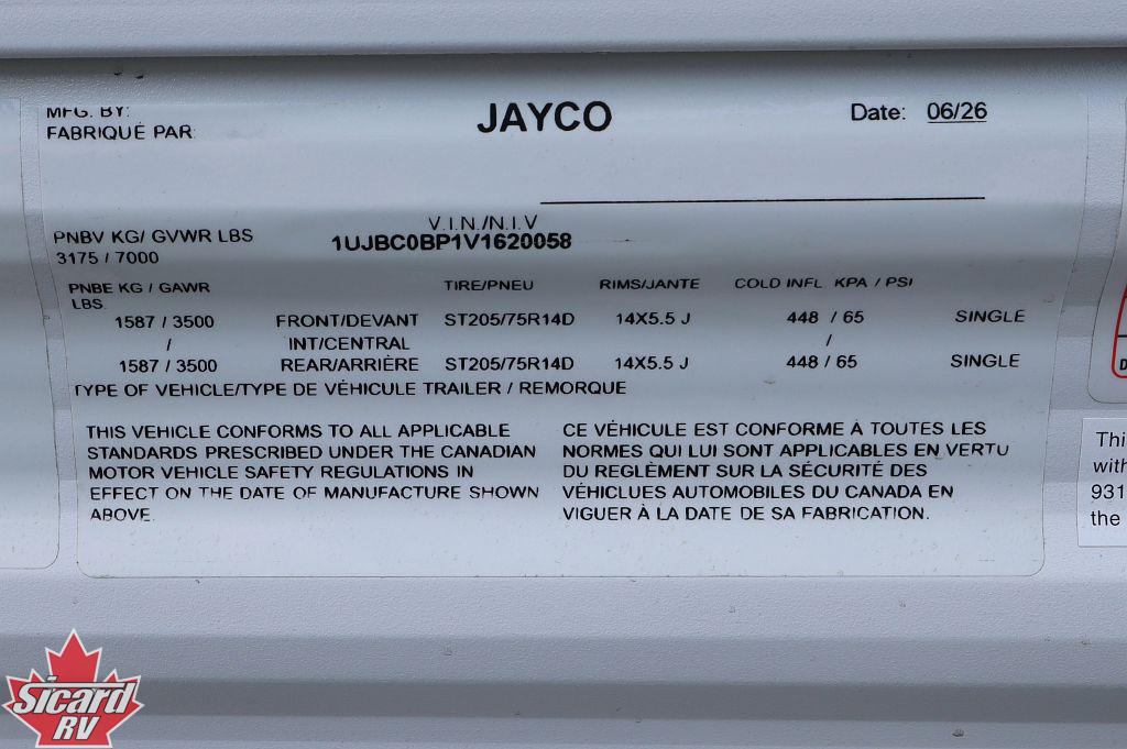 2027 JAYCO JAY FLIGHT 270BHS