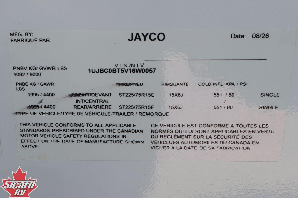 2027 JAYCO JAY FLIGHT 335BHS