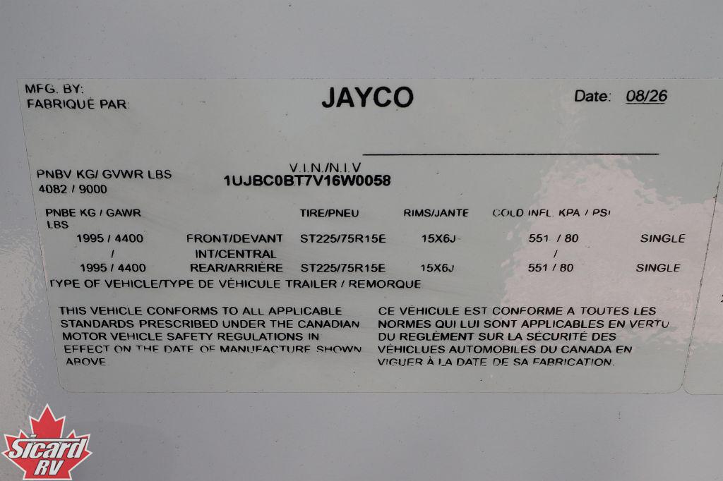 2027 JAYCO JAY FLIGHT 335BHS