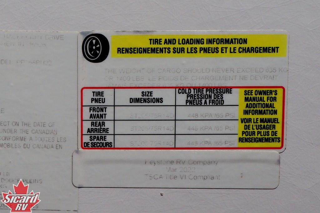 2022 KEYSTONE PASSPORT SL SERIES 268BH