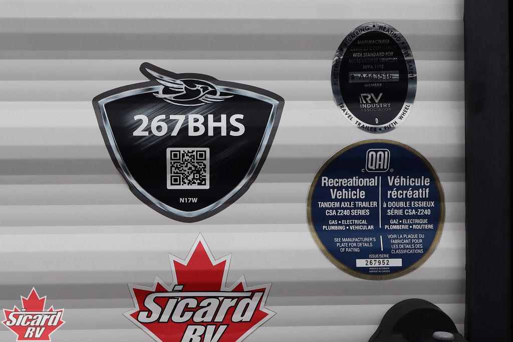 2022 JAYCO JAY FLIGHT SLX 8 267BHS
