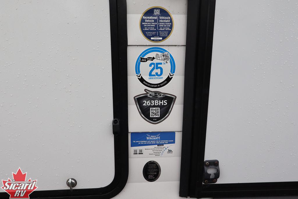 2027 JAYCO JAY FLIGHT 263BHS