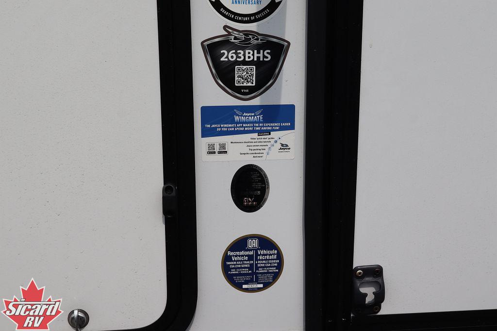2027 JAYCO JAY FLIGHT 263BHS