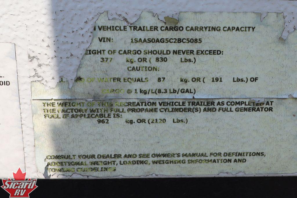 2012 STARCRAFT COMET 1020