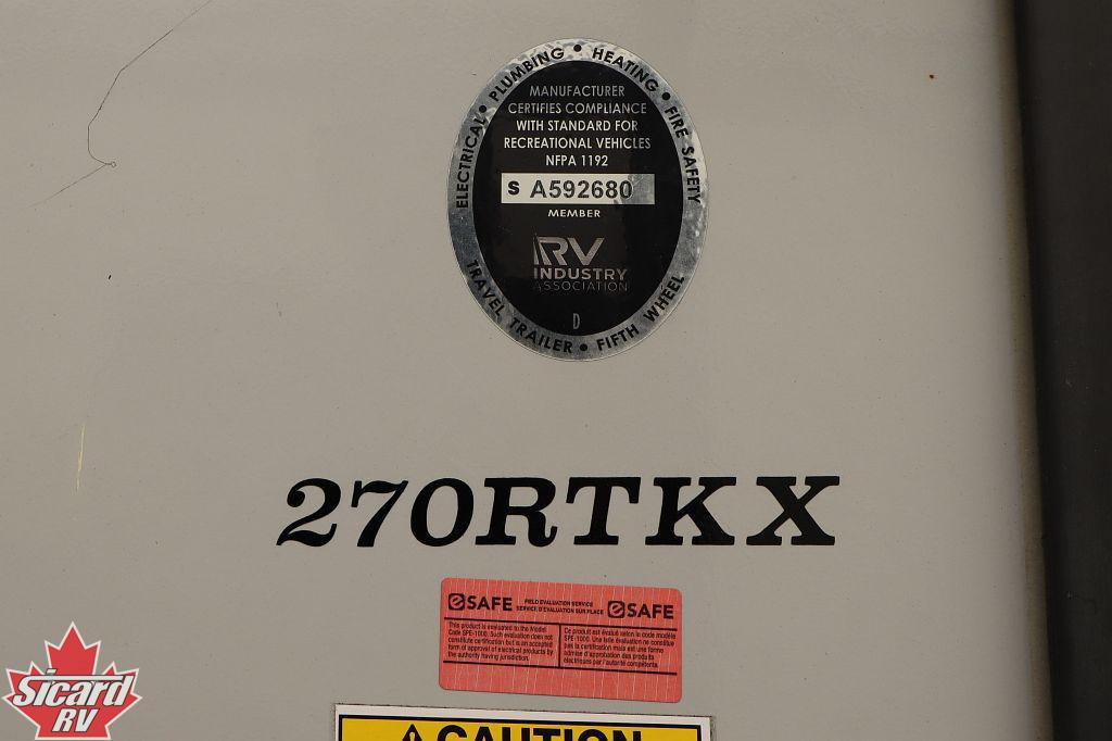 2022 FOREST RIVER SALEM FSX PLATINUM 270RTKX