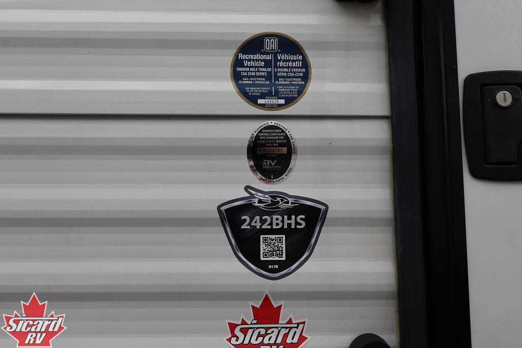 2022 JAYCO JAY FLIGHT SLX 8 242BHS