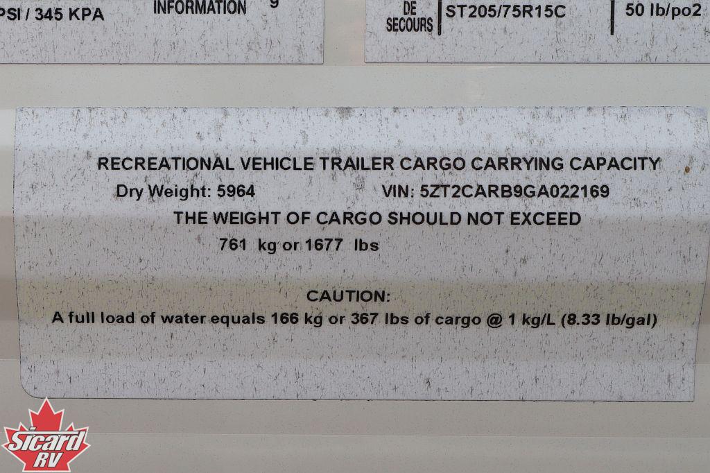 2016 COACHMEN CATALINA 263RLS