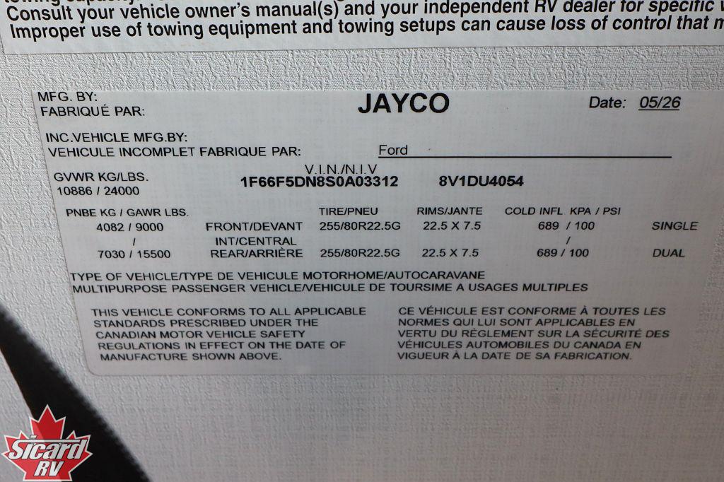 2027 JAYCO PRECEPT PRESTIGE 36U