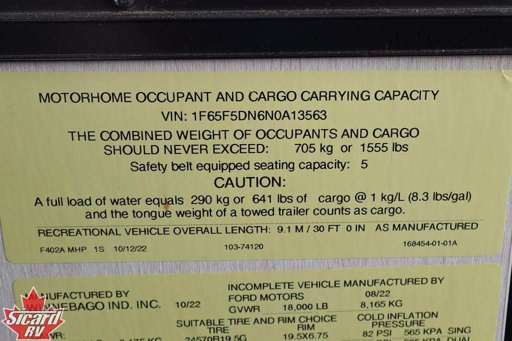 2023 WINNEBAGO VISTA 29NP