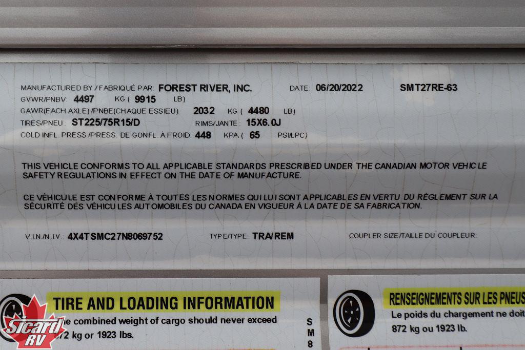 2022 FOREST RIVER SALEM 27RE