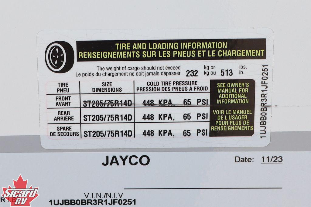 2024 JAYCO JAY FEATHER 27BHB