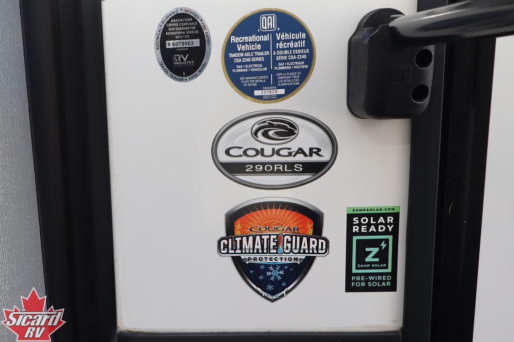 2021 KEYSTONE COUGAR 290RLS