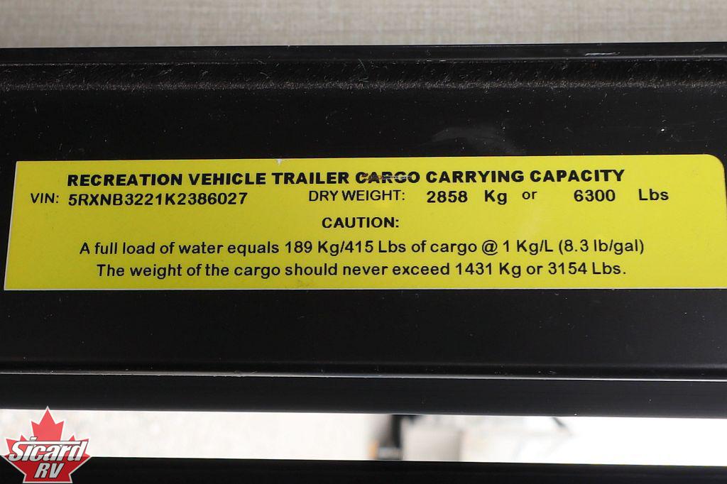 2019 CRUISER RV EMBRACE ULTRA LITE EL275