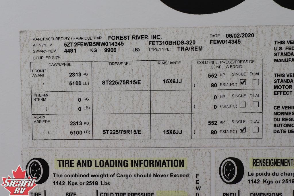 2021 COACHMEN FREEDOM EXPRESS 310BHDS