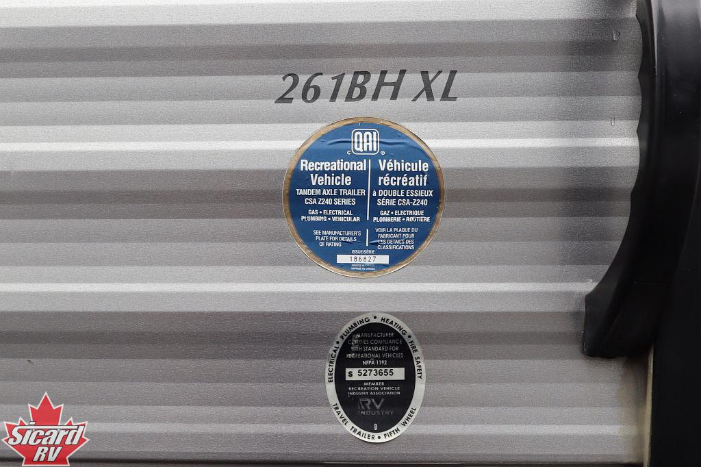 2019 FOREST RIVER SALEM CRUISE LITE 261BHXL