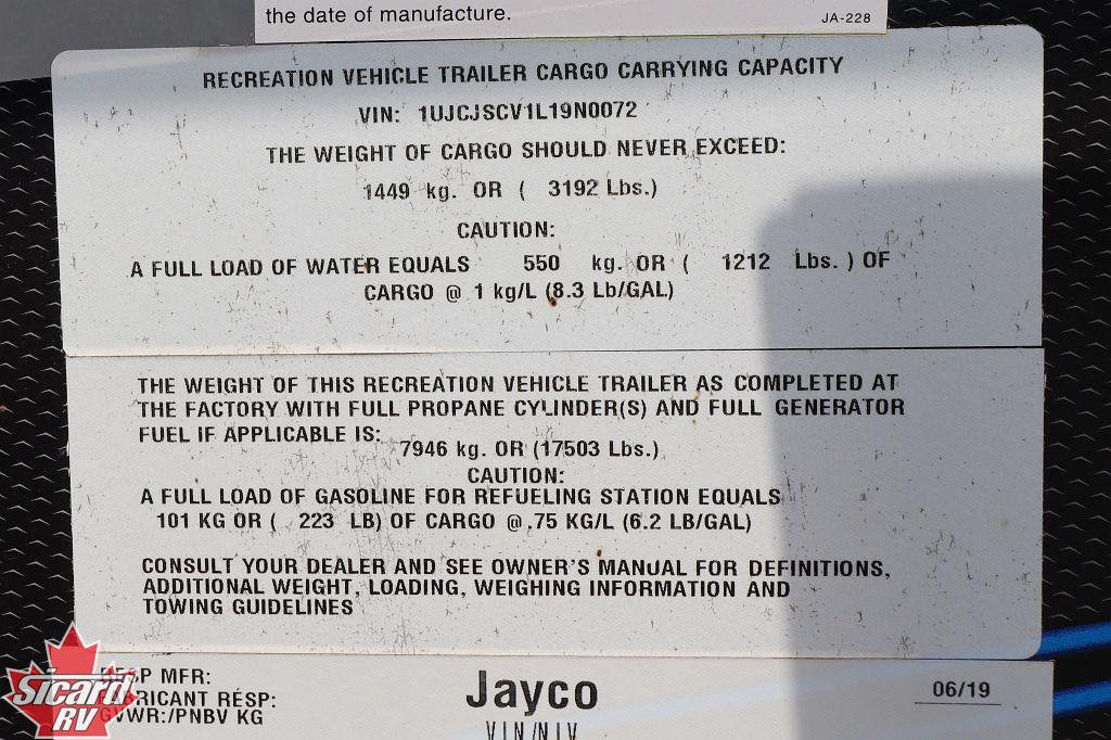2020 JAYCO SEISMIC 4113