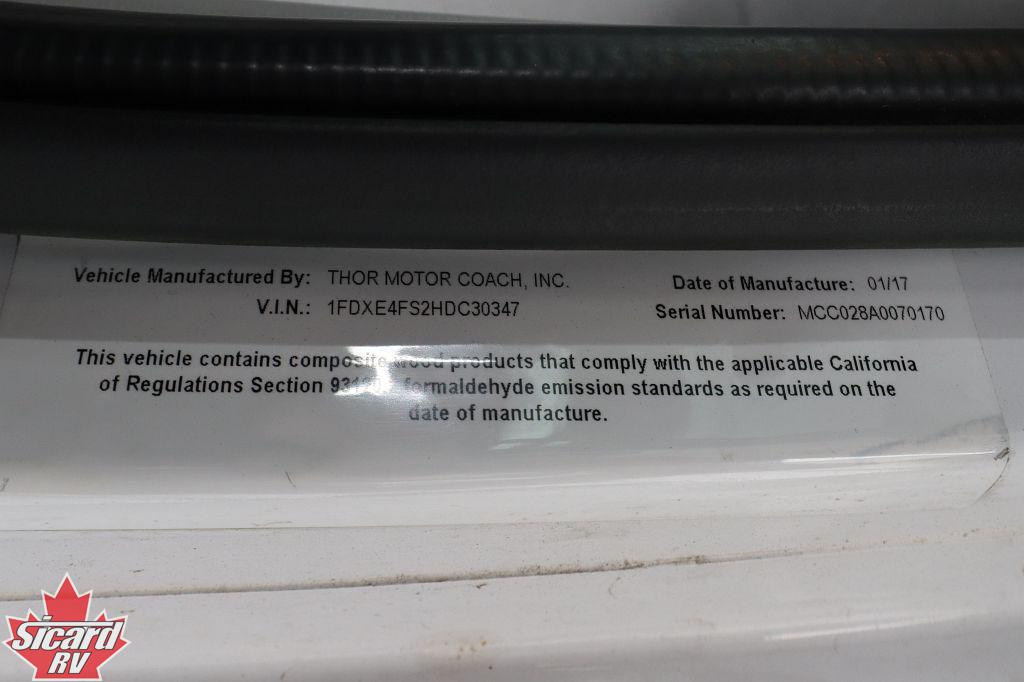 2018 THOR MAJESTIC 28A