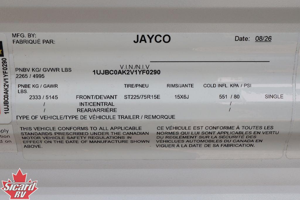 2027 JAYCO JAY FLIGHT 197MB