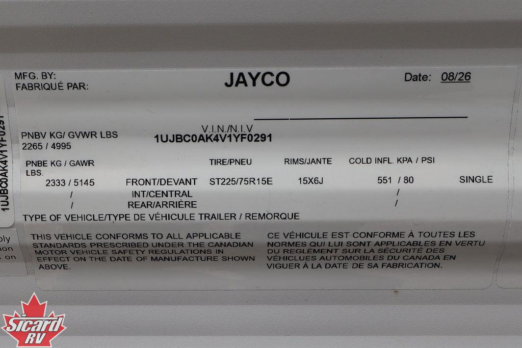 2027 JAYCO JAY FLIGHT 197MB