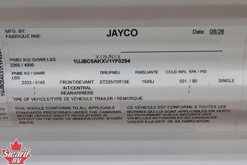 2027 JAYCO JAY FLIGHT 197MB