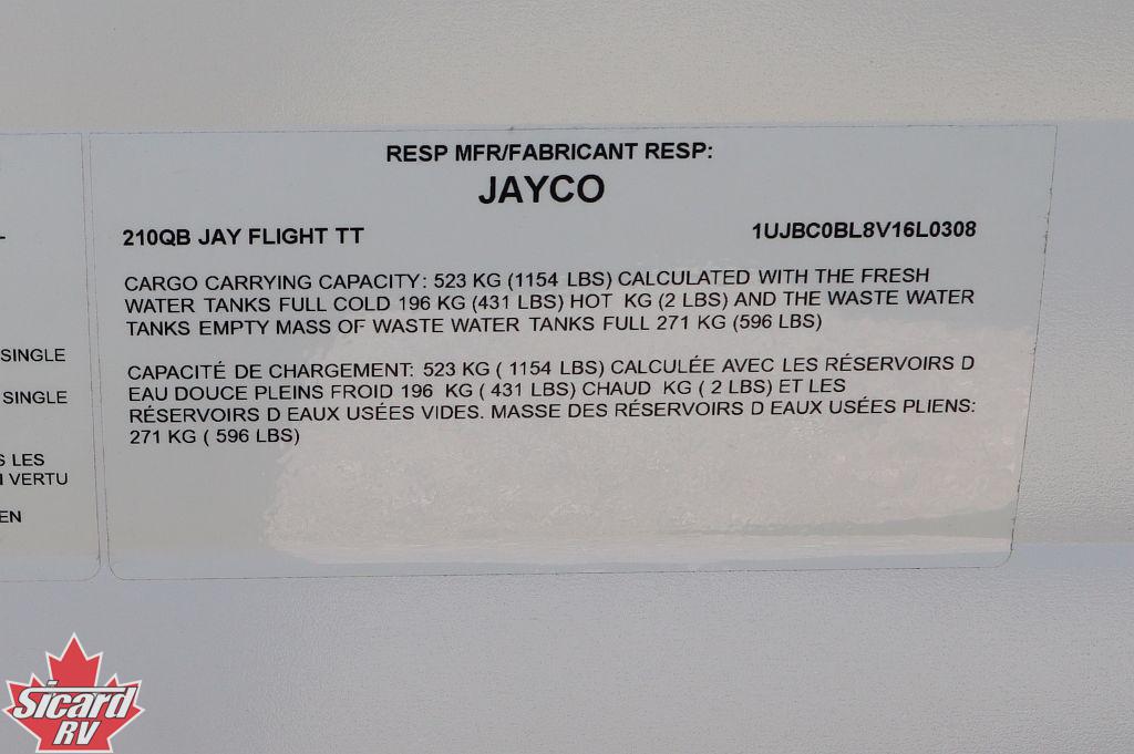 2027 JAYCO JAY FLIGHT 210QB