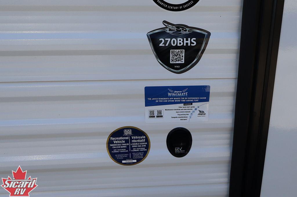 2027 JAYCO JAY FLIGHT SPORT 270BHS