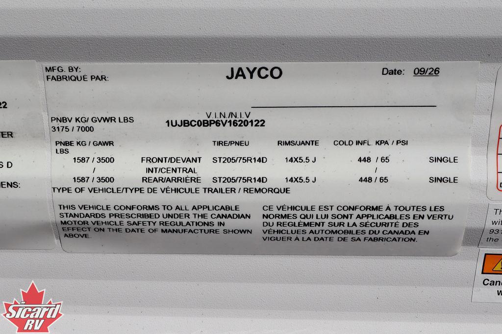 2027 JAYCO JAY FLIGHT SPORT 270BHS