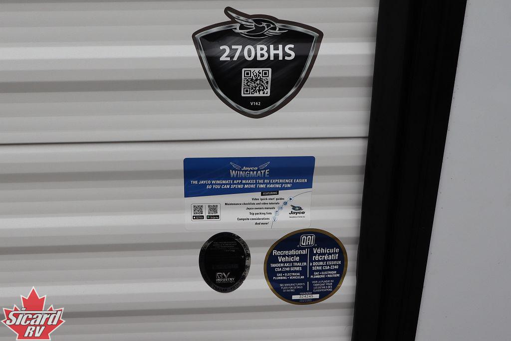 2027 JAYCO JAY FLIGHT SPORT 270BHS