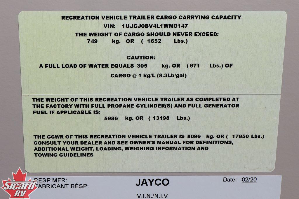2020 JAYCO EAGLE 347BHOK