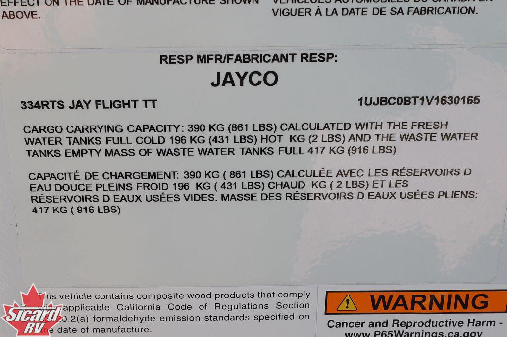 2027 JAYCO JAY FLIGHT 334RTS
