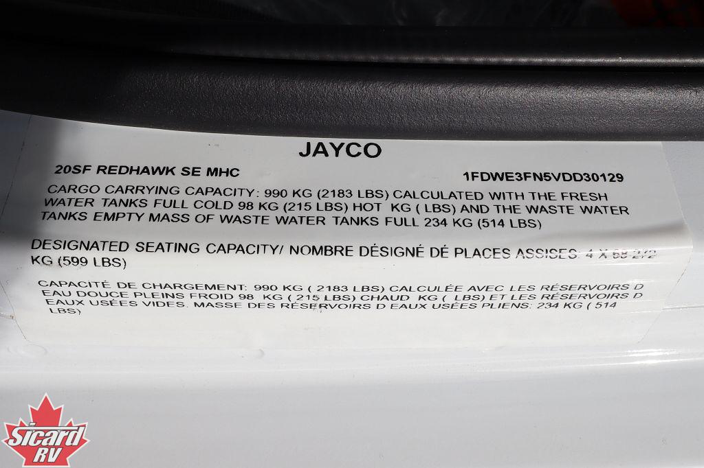 2027 JAYCO REDHAWK SE 20SF