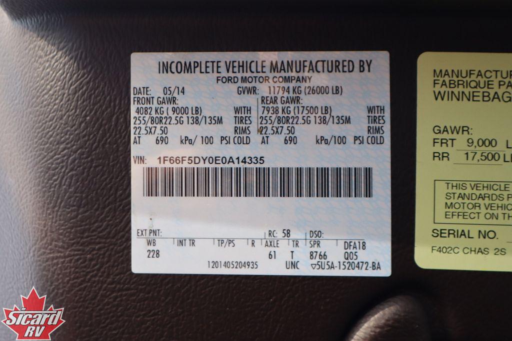 2015 ITASCA SUNCRUISER 38Q