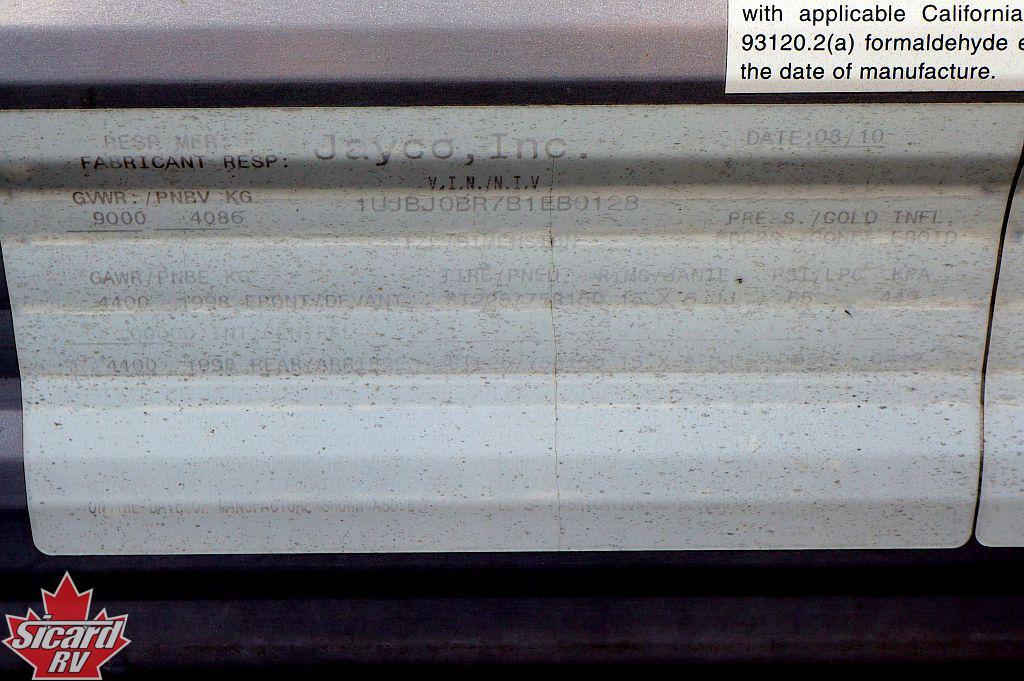 2011 JAYCO JAY FLIGHT G2 31RKS