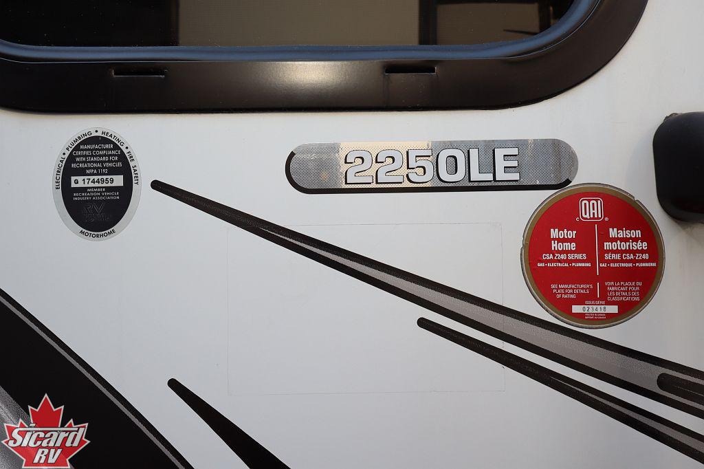 2020 FOREST RIVER SUNSEEKER LE 2250LE