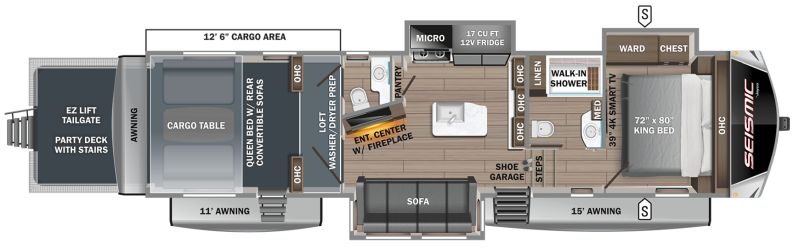 2023 Jayco Seismic Luxury 3512 Sicard Rv