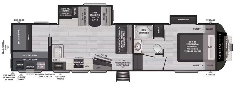 2022 Sprinter 31tb