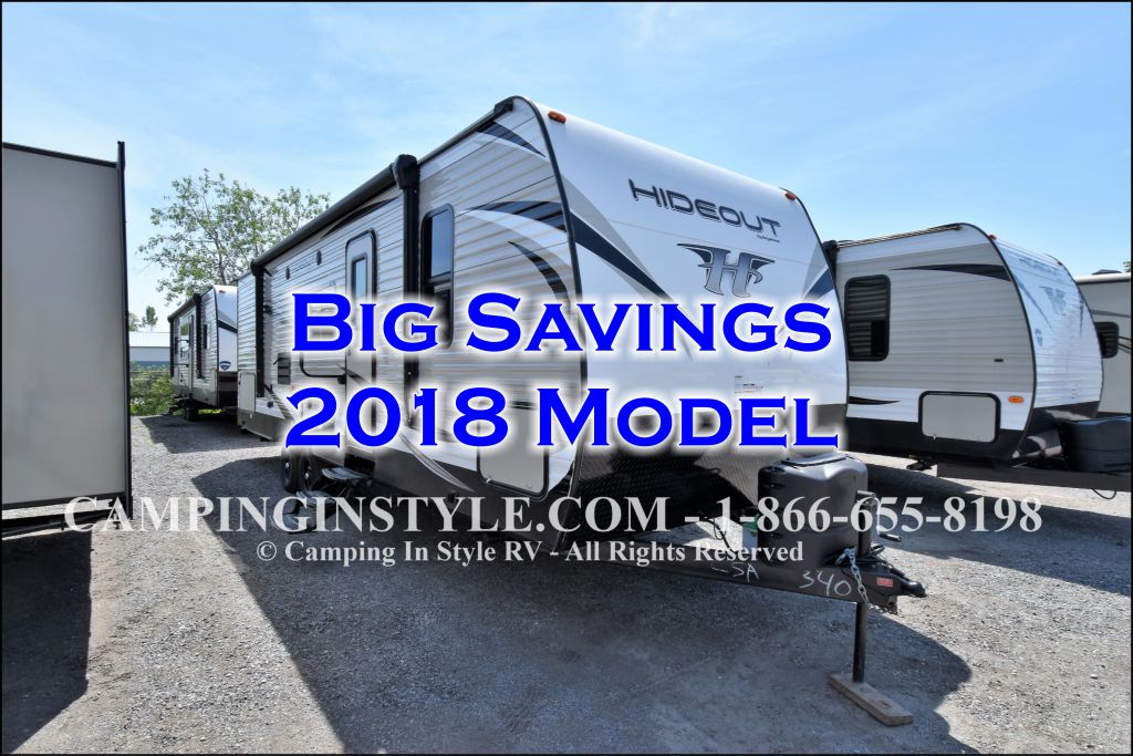 2018 KEYSTONE HIDEOUT 27DBS (bunks)