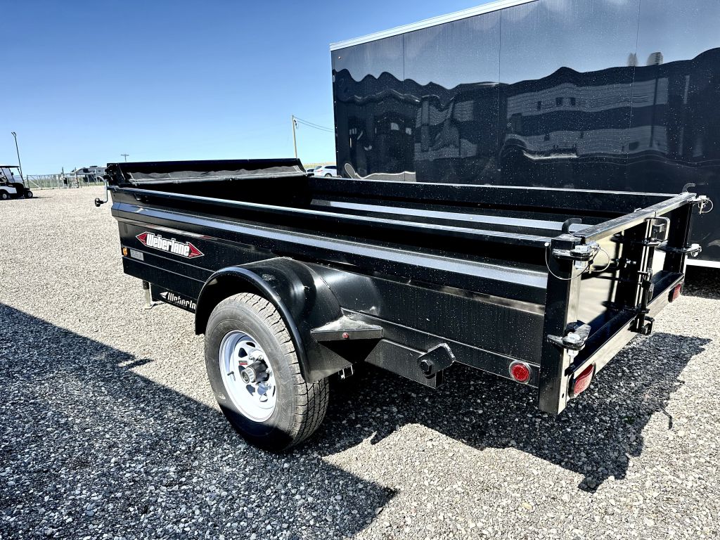 2024 Weberlane 5x10 single axle dump trailer 5200lbs axle