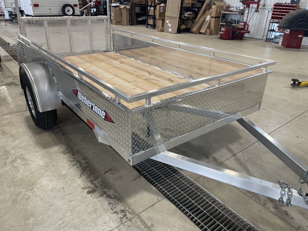 2024 Weberlane 5 x10 single axle utility trailer