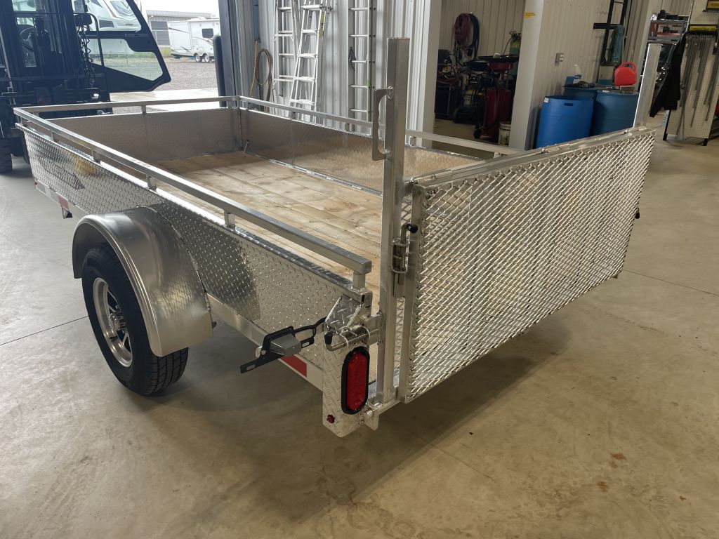 2024 Weberlane 5 x10 single axle utility trailer