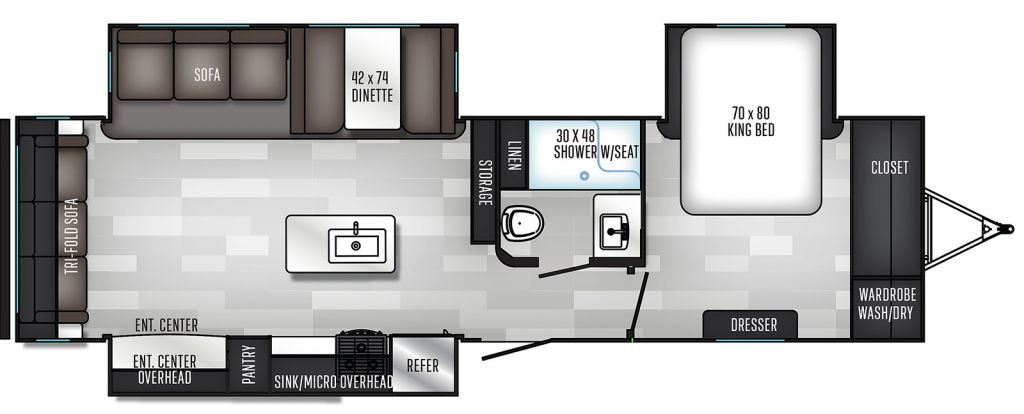 2019 Palomino solaire 316rlts