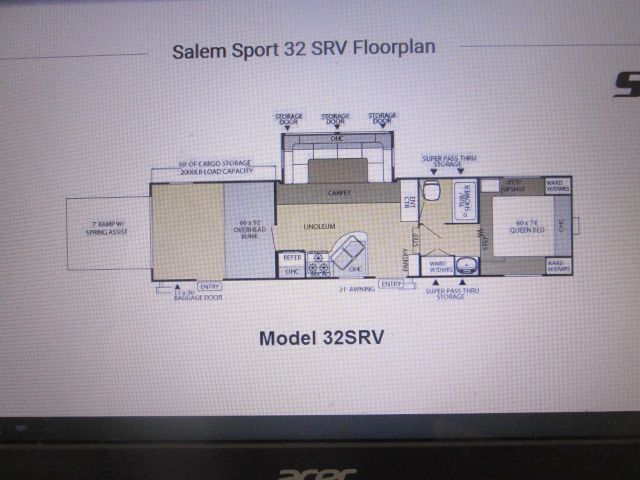 2006 Forest River salem 32srv