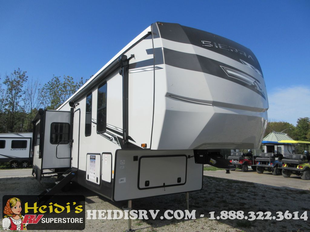 2024 FOREST RIVER SIERRA 4002FB (2 QUEEN, LOFT, 2 FULL BATH)