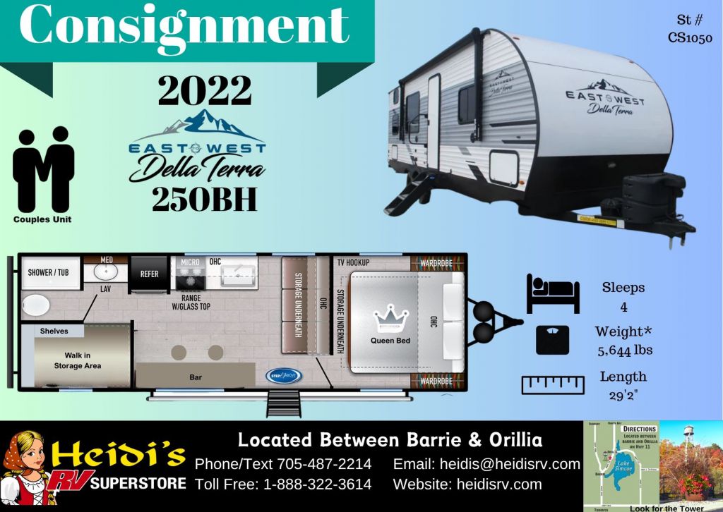 2022 EAST TO WEST DELLA TERRA 250BH *