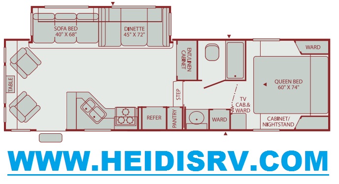 2006 Fleetwood Terry Travel Trailer Floor Plans House