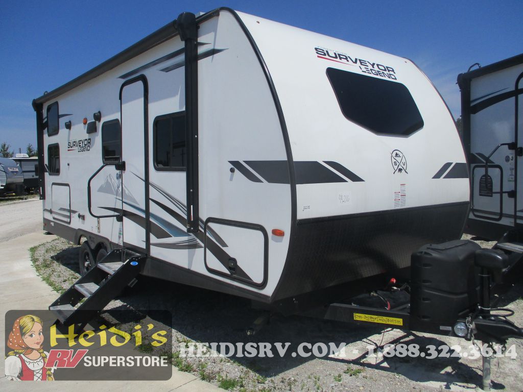 2022 FOREST RIVER SURVEYOR LEGEND 240BHLE (DBL/DBL BUNKS, MUR BED,OUT. KIT.)