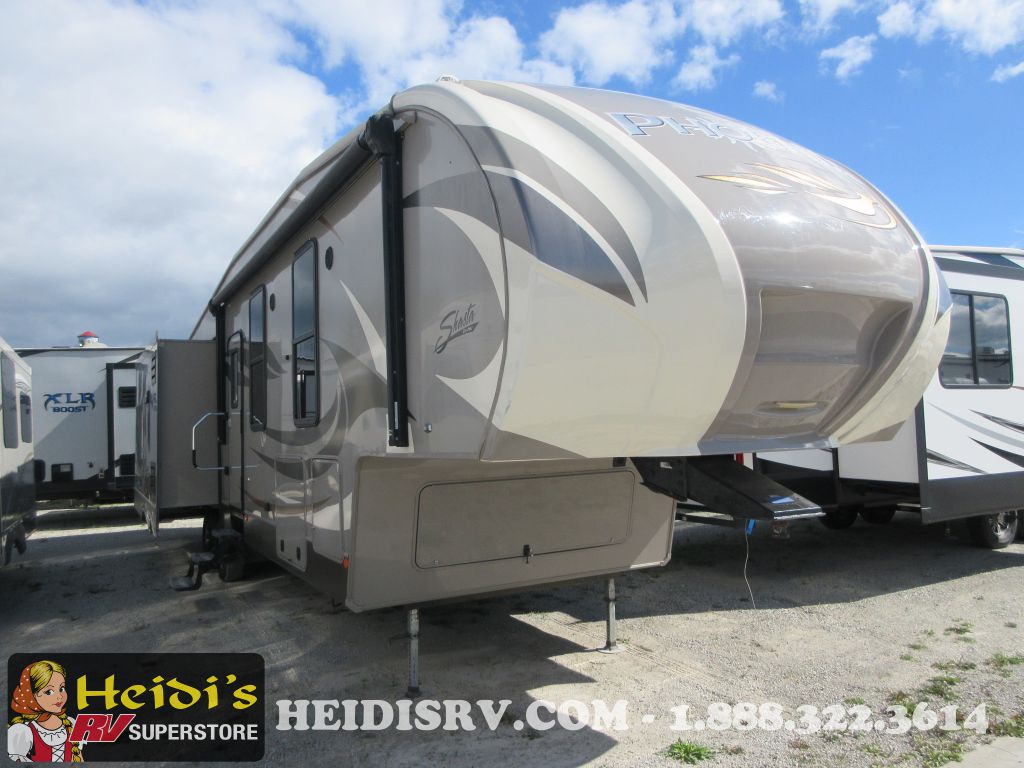 2016 SHASTA PHOENIX 35BH (BUNKS, LOFT, ISLAND & OUTSIDE KITCHEN)