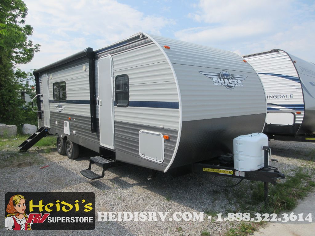 2020 SHASTA FOREST RIVER 25RK (REAR KITCHEN *)