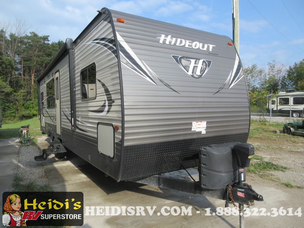 2017 KEYSTONE HIDEOUT 28RKS (REAR KITCHEN, OUTSIDE KITCHEN*)