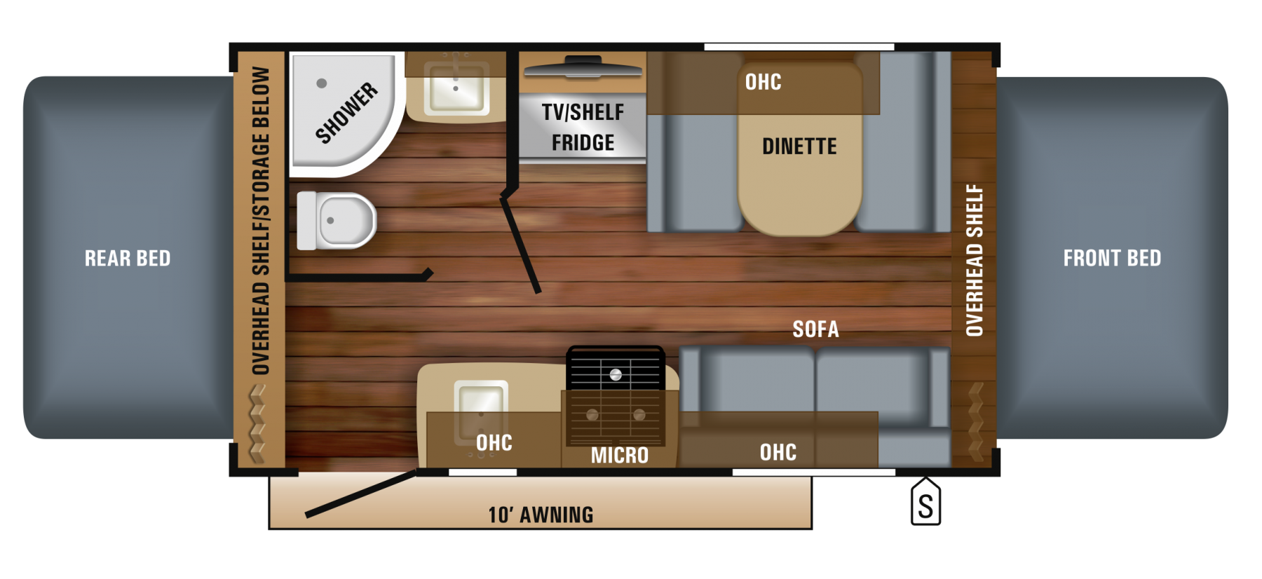 Jayco Toy Hauler Floor Plans Floorplans Click